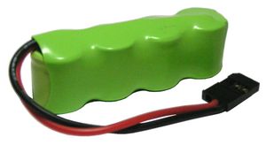 4.8V 320mAh 1/3AA NiMH Flat RX Battery