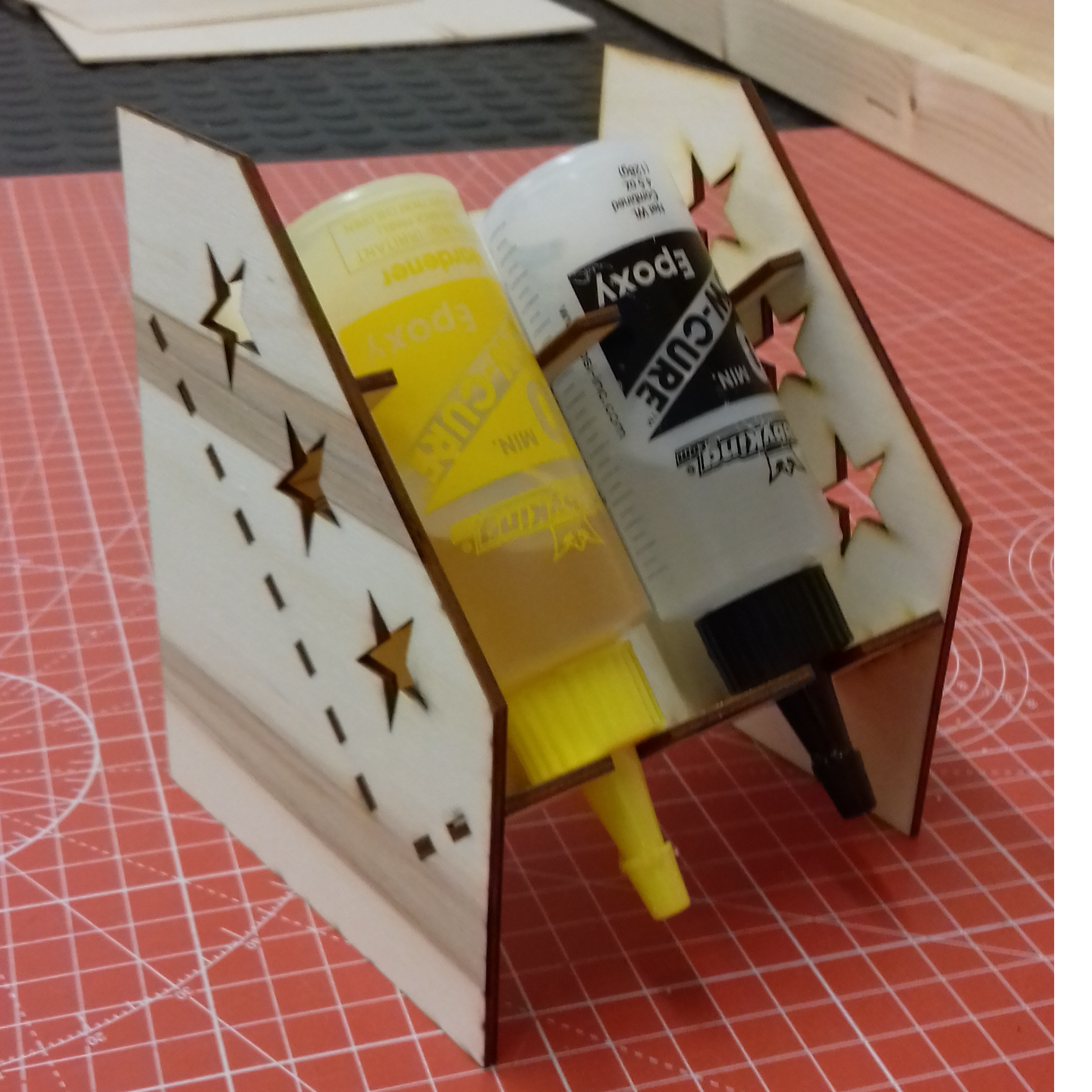 Epoxy Bottle Stand