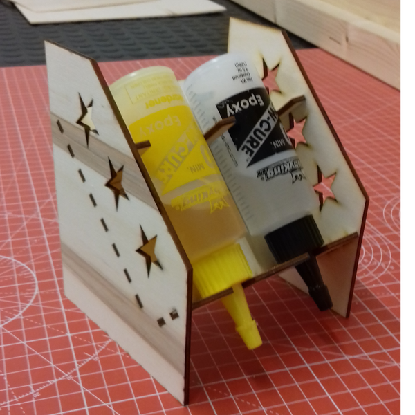 Epoxy Bottle Stand