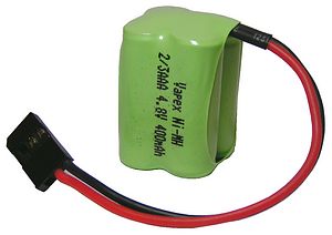 4.8v 2/3AAA 400mah Battery Sq